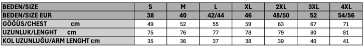 sizechart
